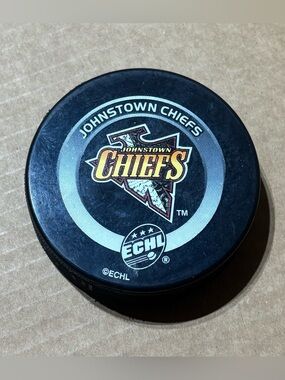 Johnstown Chiefs ECHL Hockey Official Game Puck